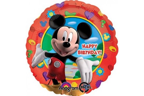 18 Inch Anagram Mickey Mouse Micro Foil Balloon
